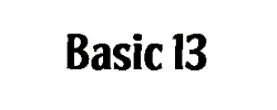 Basic 13