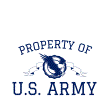 Property Of U.S. Army Design