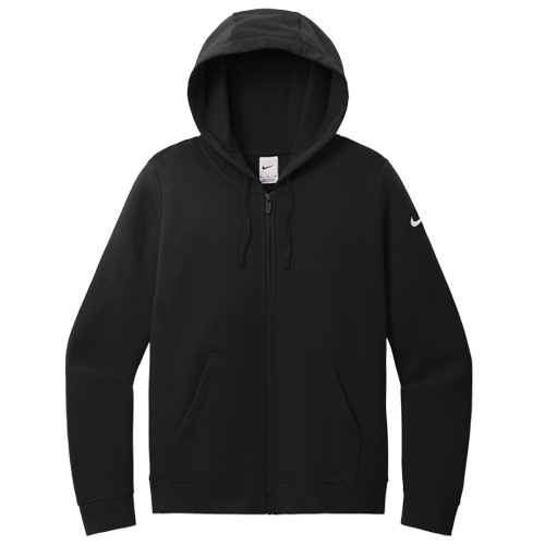 Women's Club Fleece Sleeve Swoosh Full-Zip Hoodie