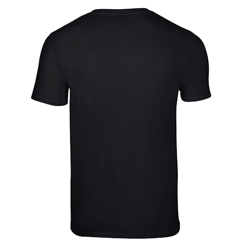 Black Gildan 64V00 Soft Style Custom V-Neck T-Shirts by Gildan ...